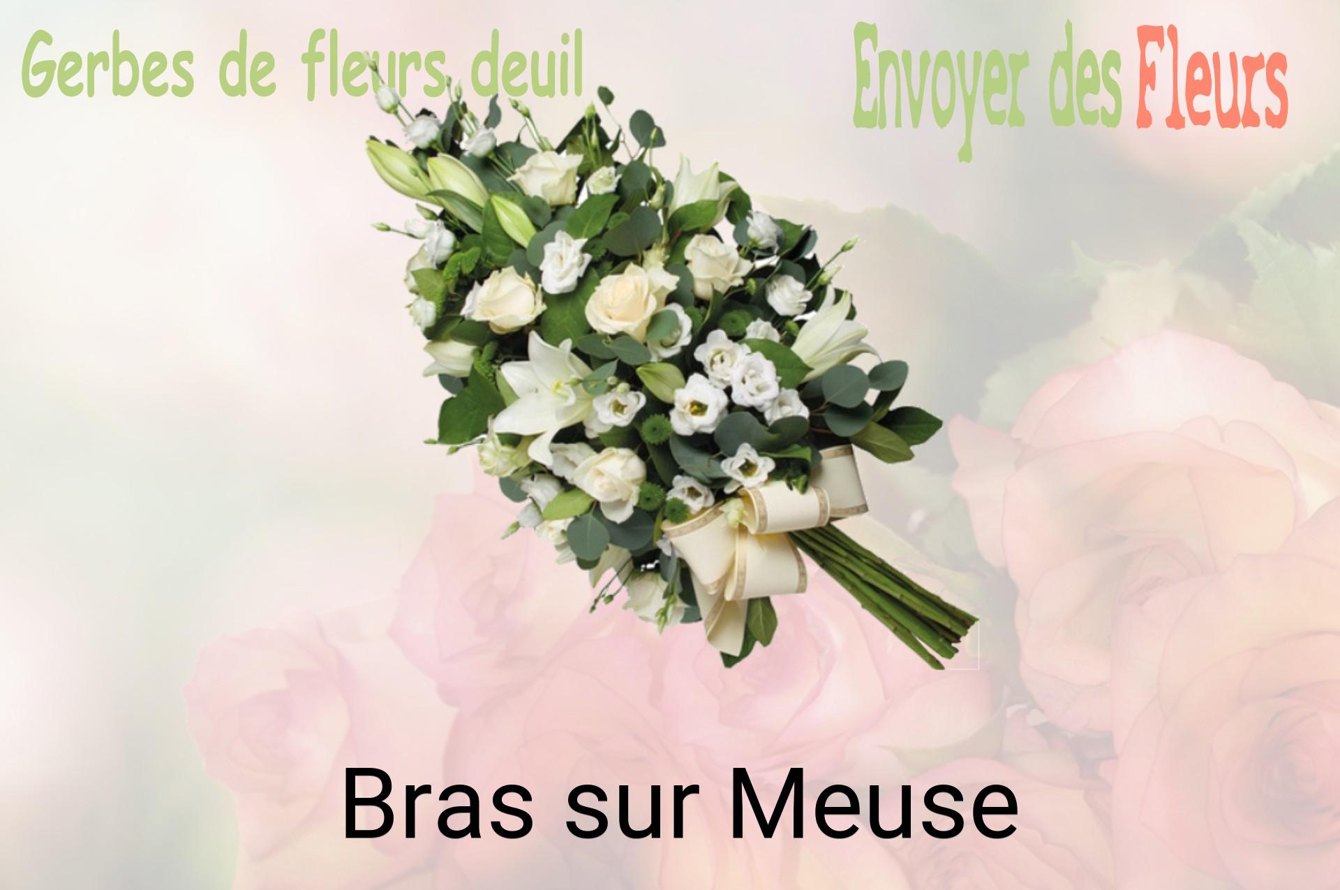 Gerbe de fleurs de deuil livrée à Bras-sur-Meuse